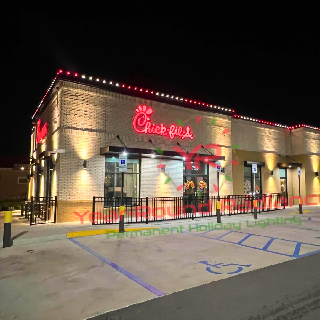 Chick fil a lights