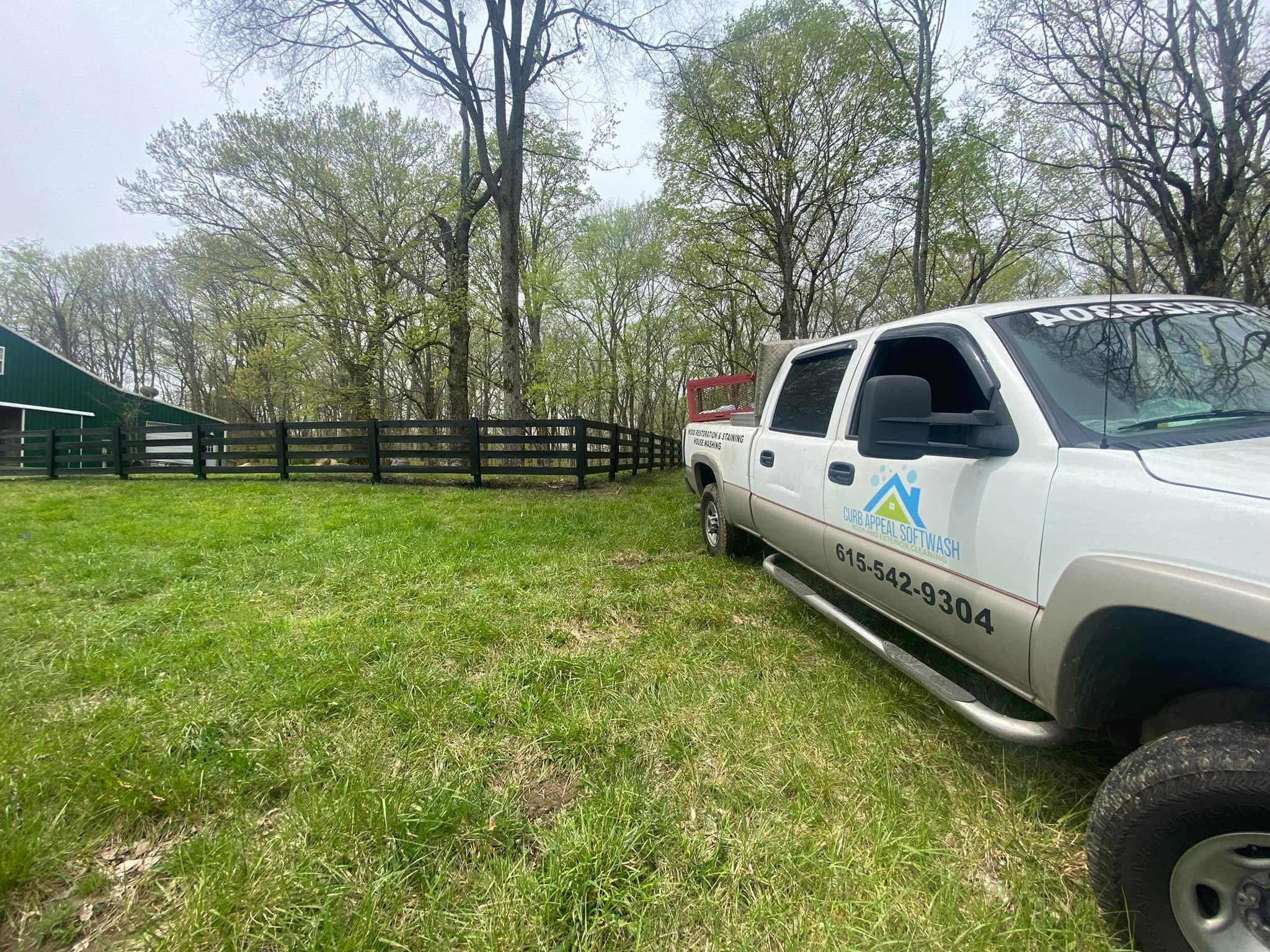 Farm Fence Painting