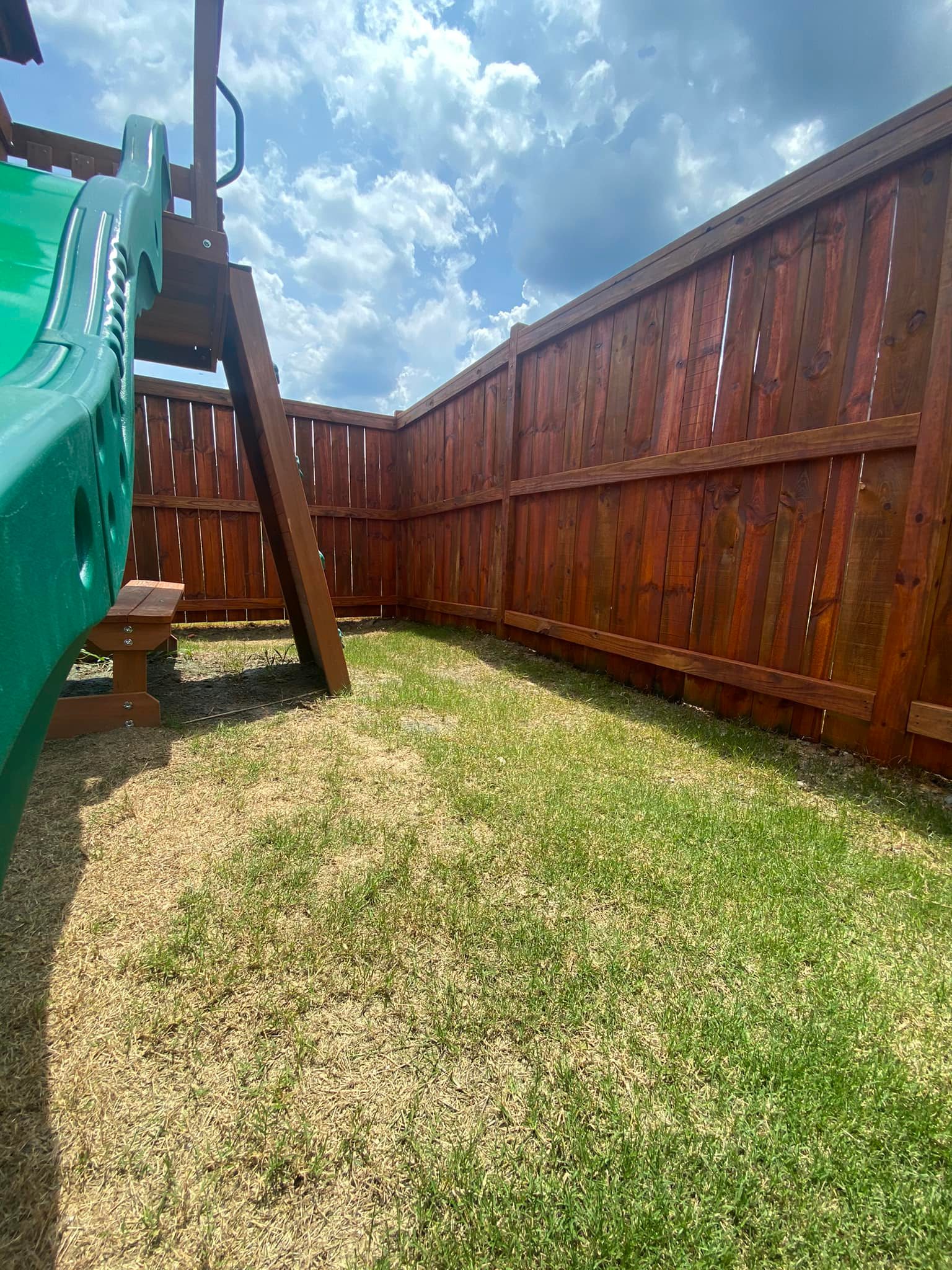 Fence Staining