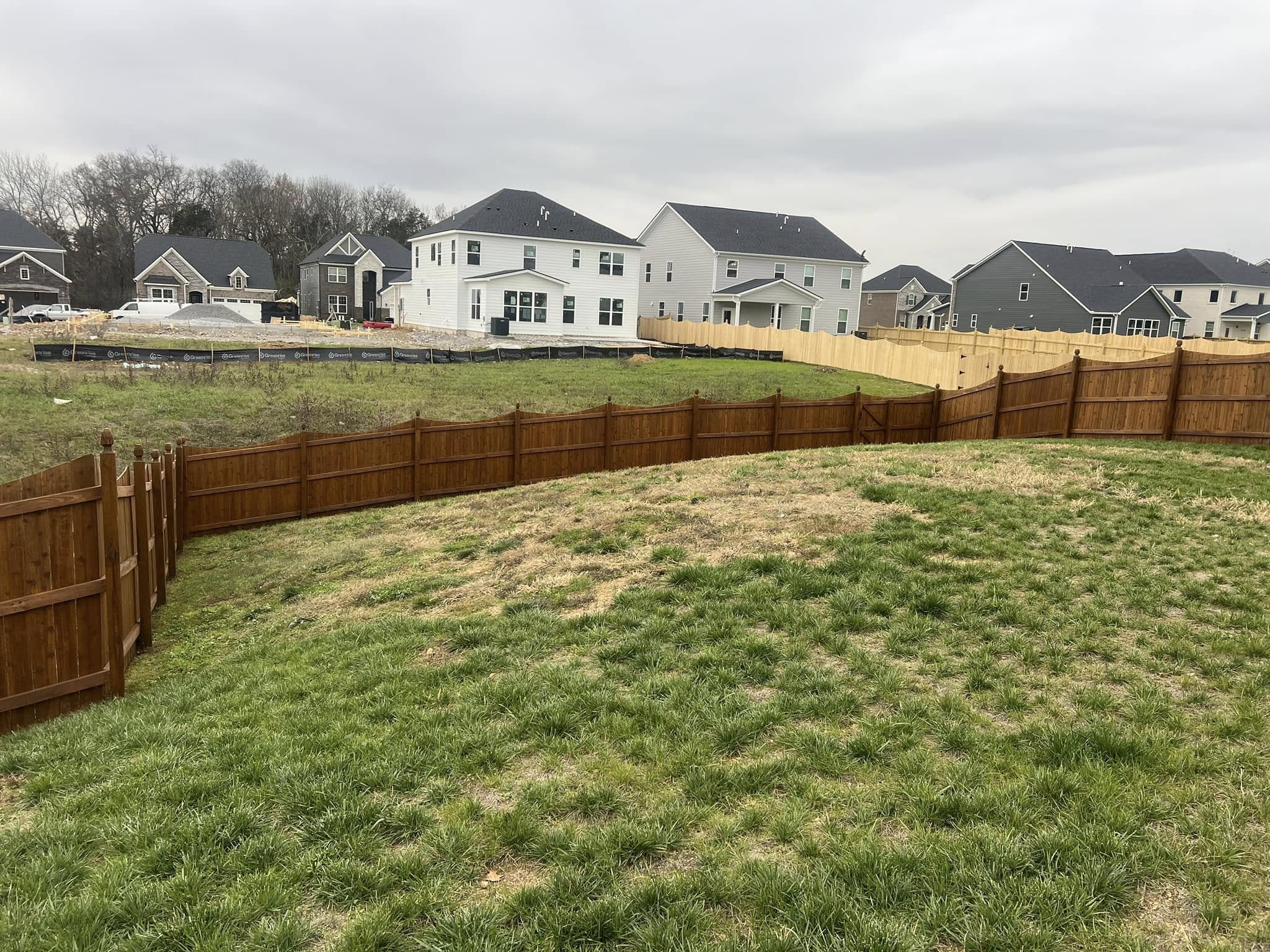 Fence Staining
